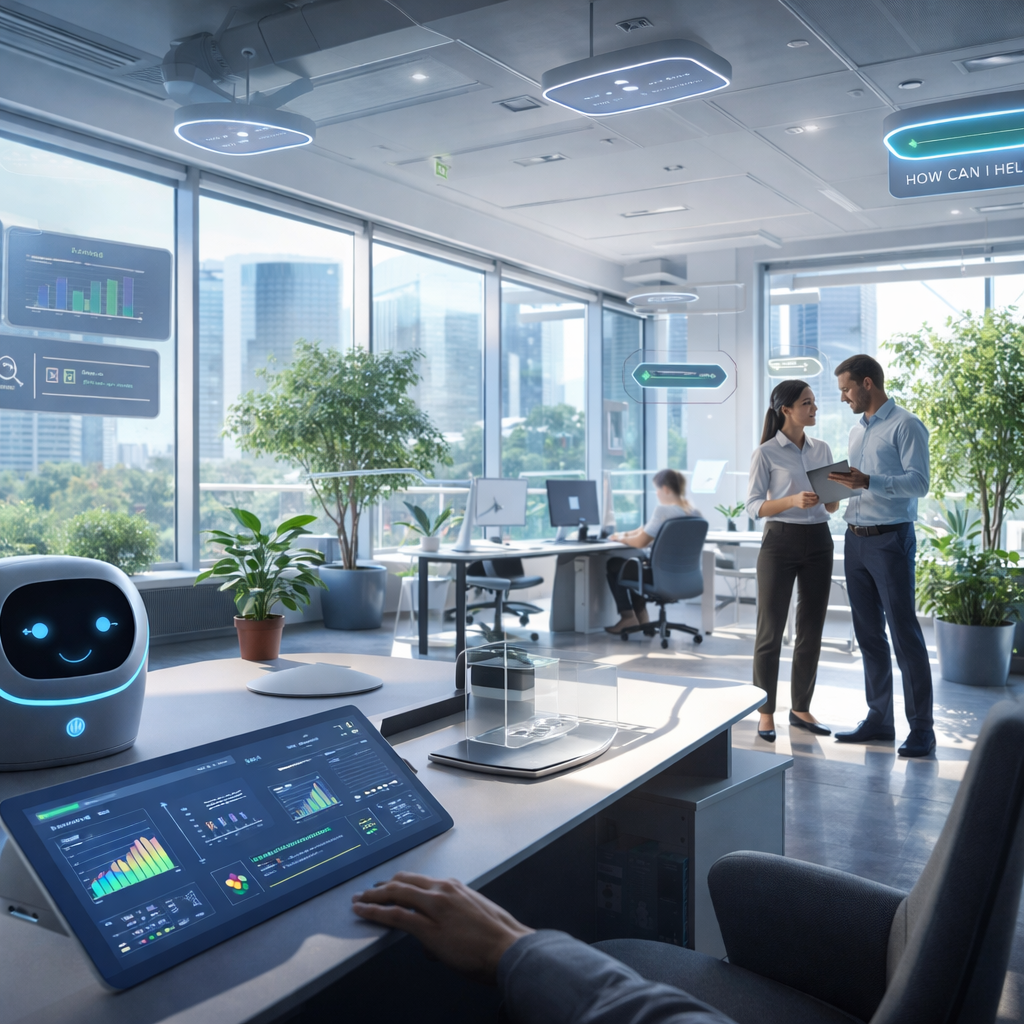 ambienti di lavoro smart con intelligenza artificiale nel 2026